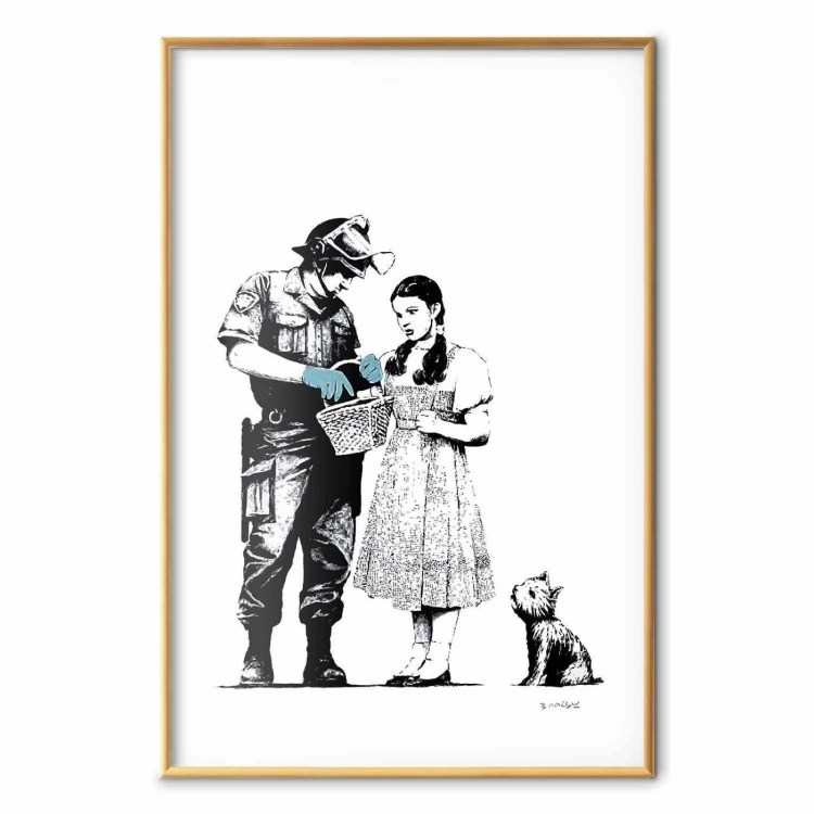 Plakat - Dorotka i policjant