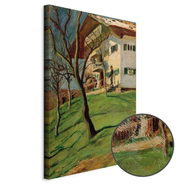 Obraz - August Macke – Nasz mały domek w Tegernsee