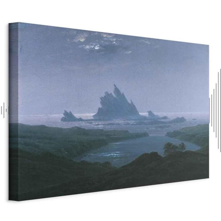 Obraz - Caspar David Friedrich – Rafa klifowa na plaży