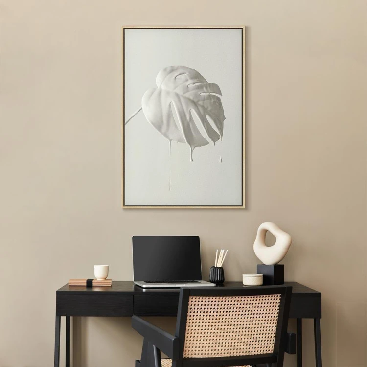 Obraz - Jasna monstera (1-częściowy) pionowy
