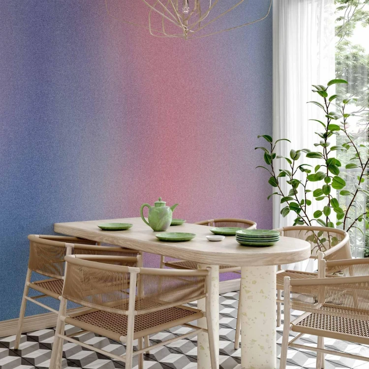 Fototapeta - Tęczowy gradient - delikatny wielokolorowy gradient przypominający mgłę
