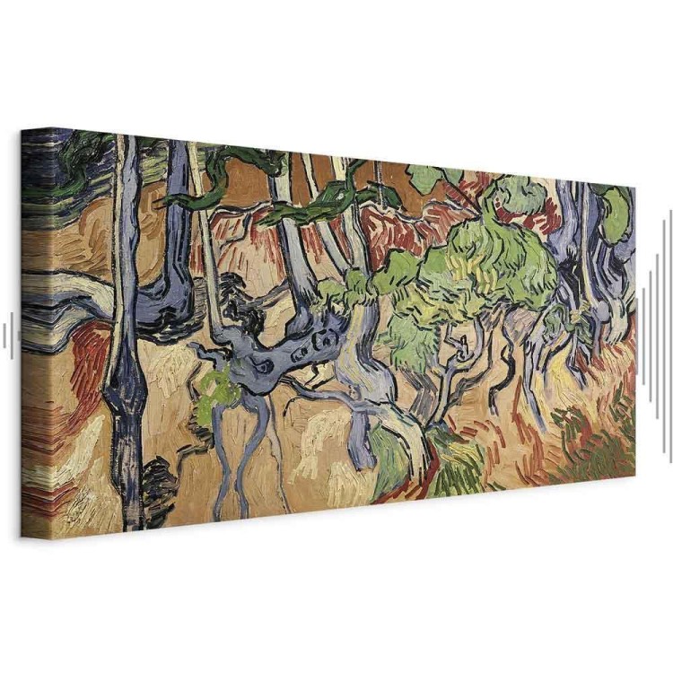 Obraz - Vincent Van Gogh – Korzenie drzew