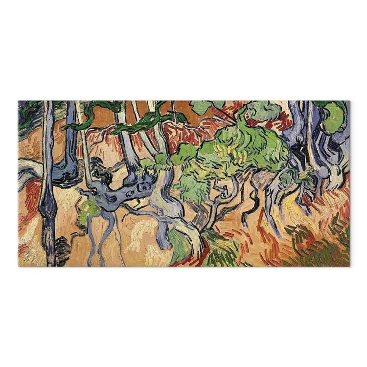 Obraz - Vincent Van Gogh – Korzenie drzew