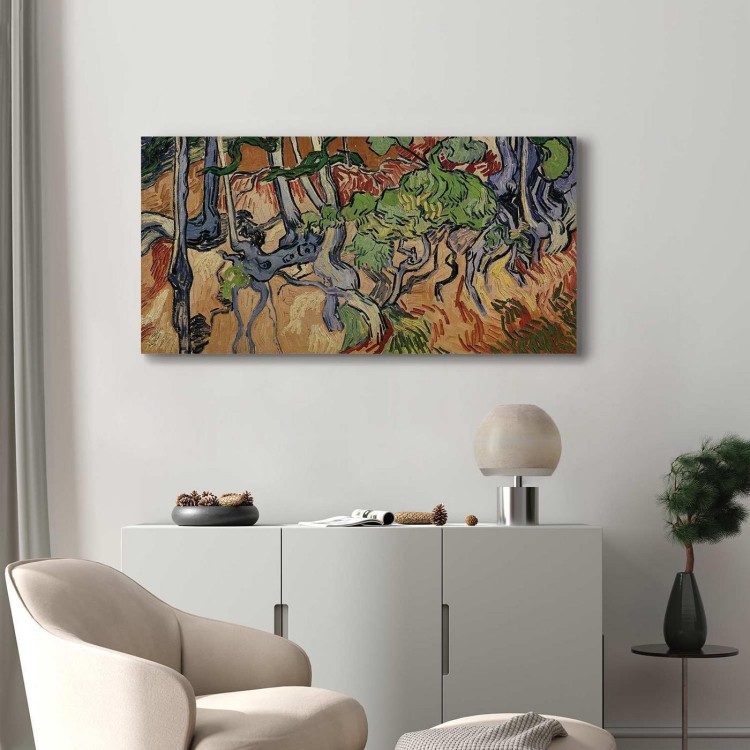 Obraz - Vincent Van Gogh – Korzenie drzew