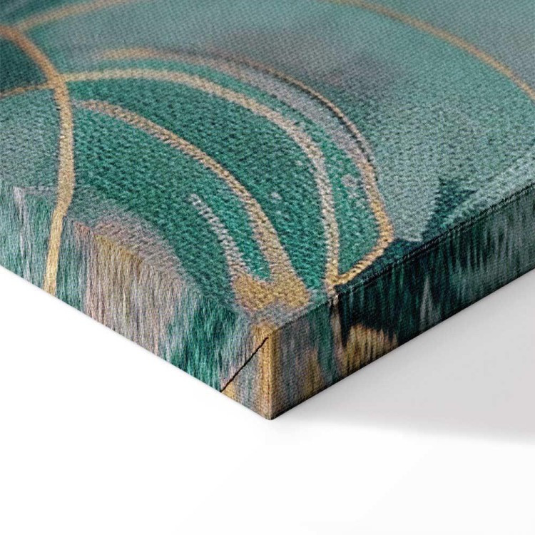Obraz - Gobelinowy wzór z łąką i kwiatami kilim z wiosennym motywem