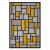 Obraz - Piet Mondrian – Kompozycja z siatką 1