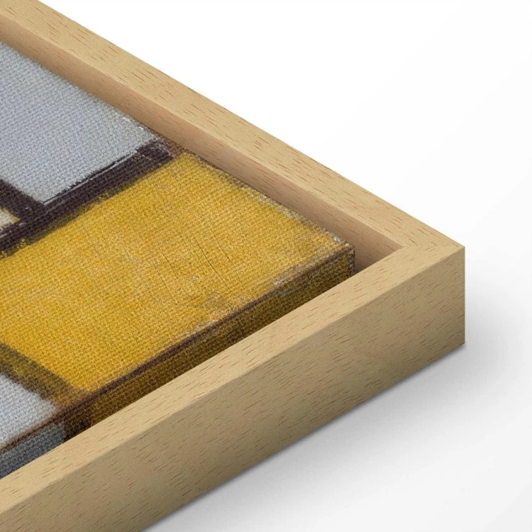 Obraz - Piet Mondrian – Kompozycja z siatką 1
