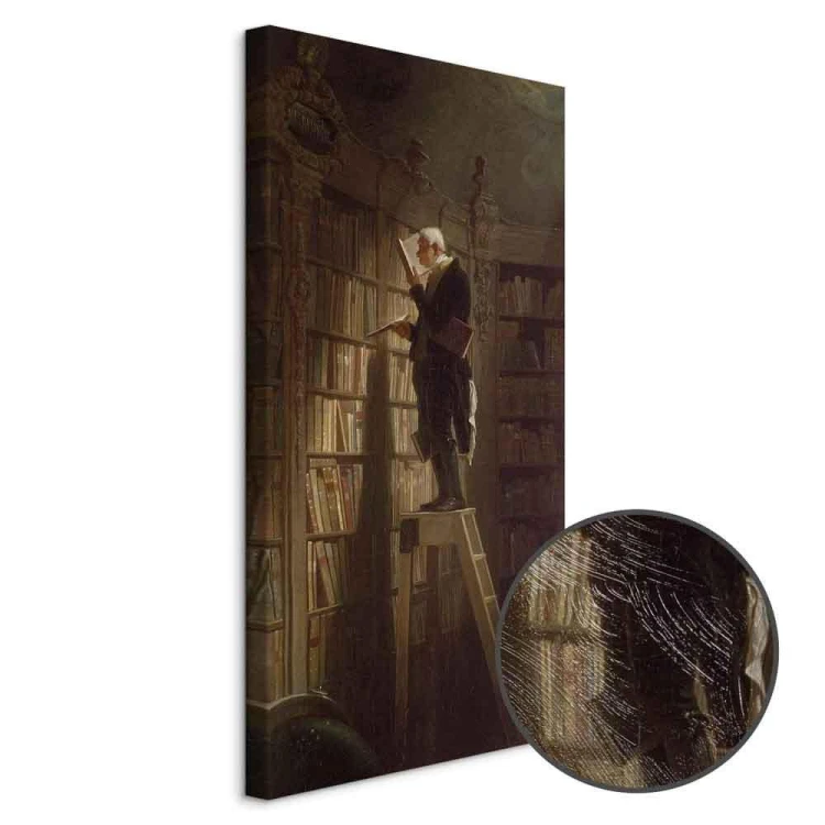 Obraz - Carl Spitzweg – Bibliotekarz