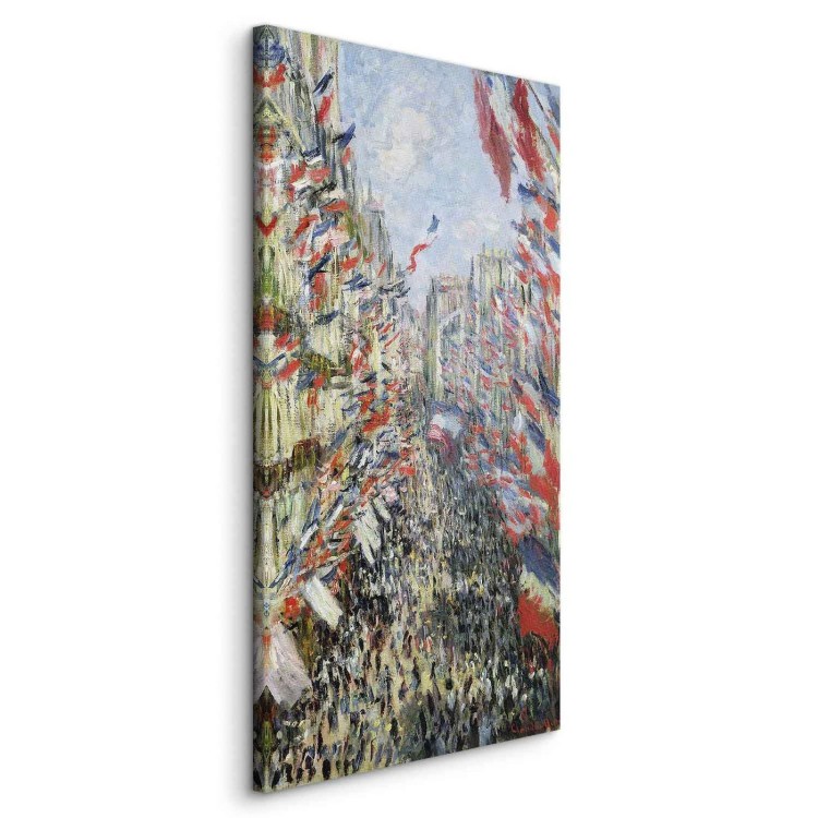 Obraz - Claude Monet – Ulica Montorgueil w Paryżu Uroczystość 30 czerwca 1878 r