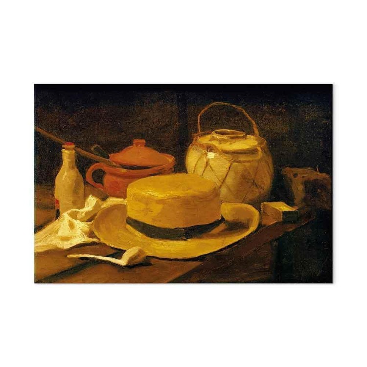 Obraz - Vincent Van Gogh – Martwa natura z żółtym słomkowym kapeluszem