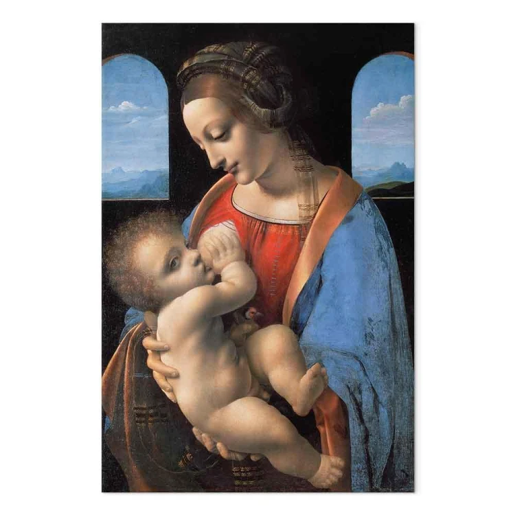 Obraz - Leonardo da Vinci – Madonna Litta