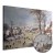Obraz - Pieter Bruegel (starszy) – Zimowy pejzaż z łyżwiarzami i pułapką na ptaki