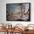 Obraz - Pieter Bruegel (starszy) – Zimowy pejzaż z łyżwiarzami i pułapką na ptaki