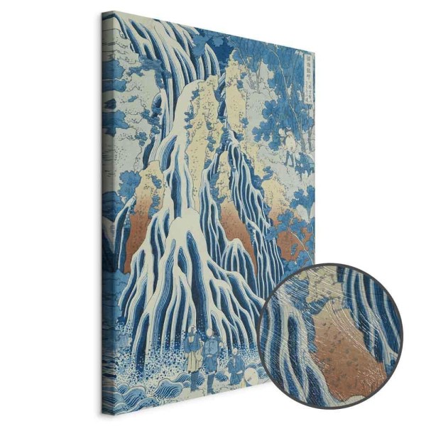 Obraz - Hokusai Katsushika – Wodospad Kirifuri na górze Kurokami w prowincji Shimotsuke
