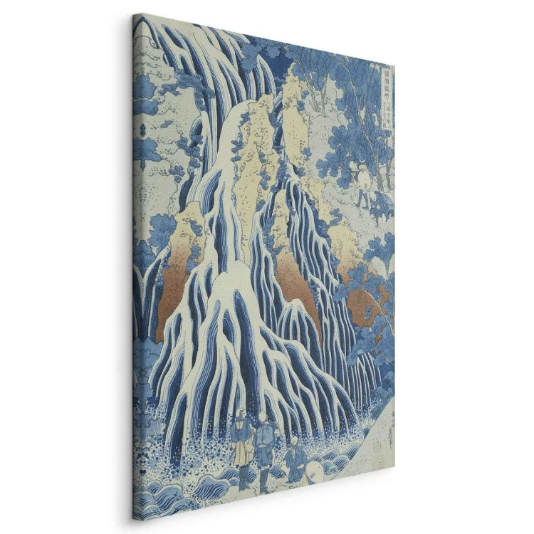 Obraz - Hokusai Katsushika – Wodospad Kirifuri na górze Kurokami w prowincji Shimotsuke