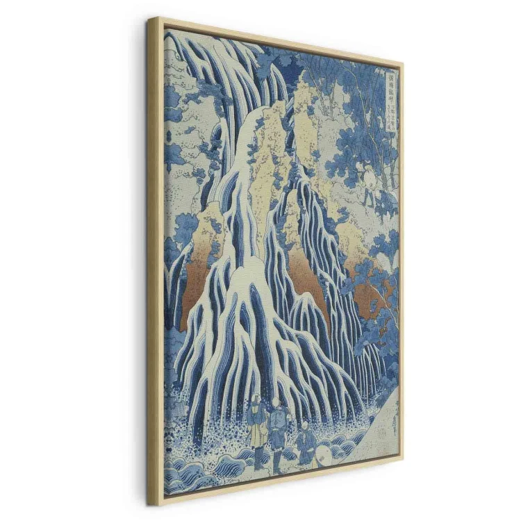 Obraz - Hokusai Katsushika – Wodospad Kirifuri na górze Kurokami w prowincji Shimotsuke