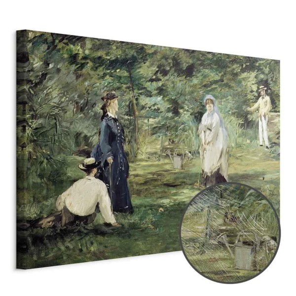 Obraz - Edouard Manet – Gra w krokieta w Paryżu