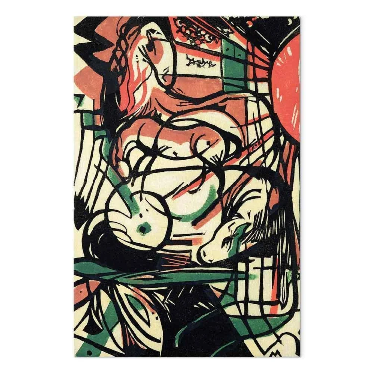 Obraz - Franz Marc – Narodziny konia