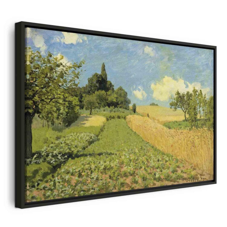 Obraz - Alfred Sisley – Pole pszenicy koło Argenteuil