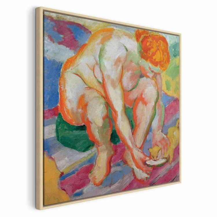 Obraz - Franz Marc – Akt z kotem