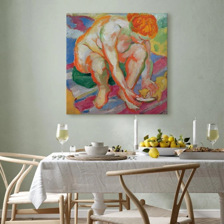 Obraz - Franz Marc – Akt z kotem