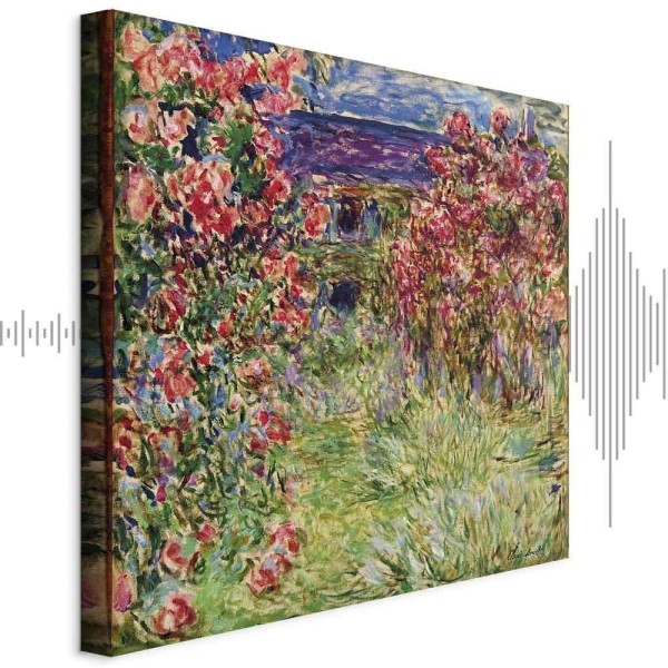 Obraz - Claude Monet – Dom wśród róż