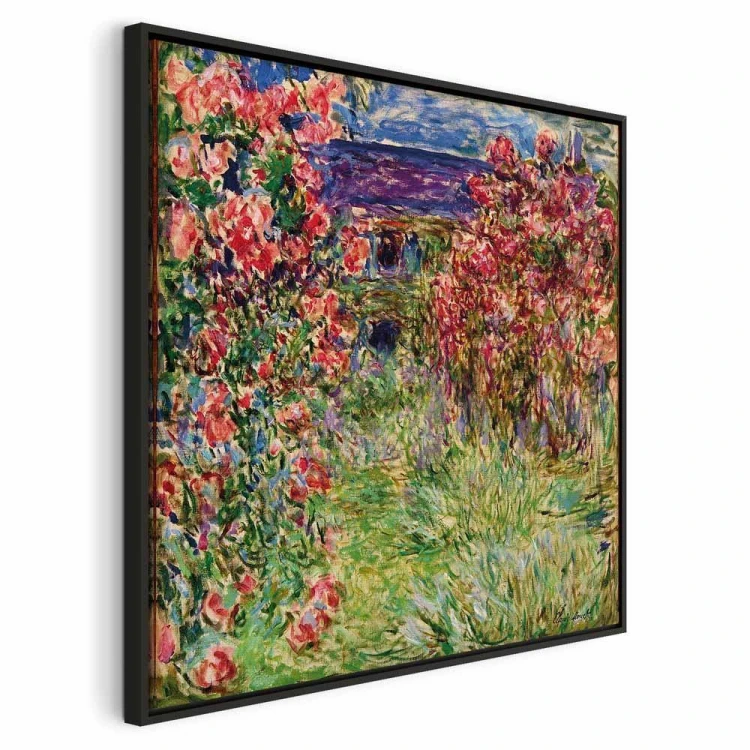 Obraz - Claude Monet – Dom wśród róż