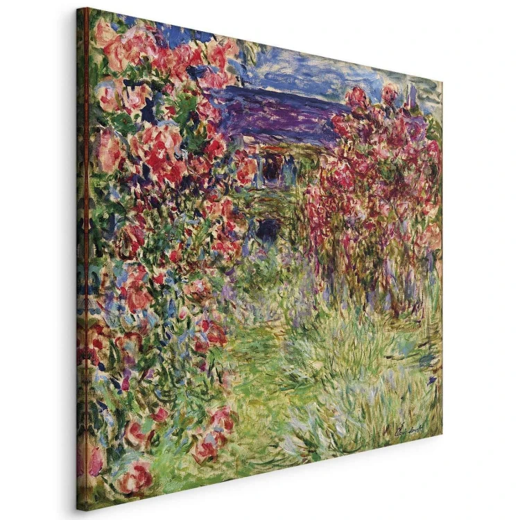 Obraz - Claude Monet – Dom wśród róż