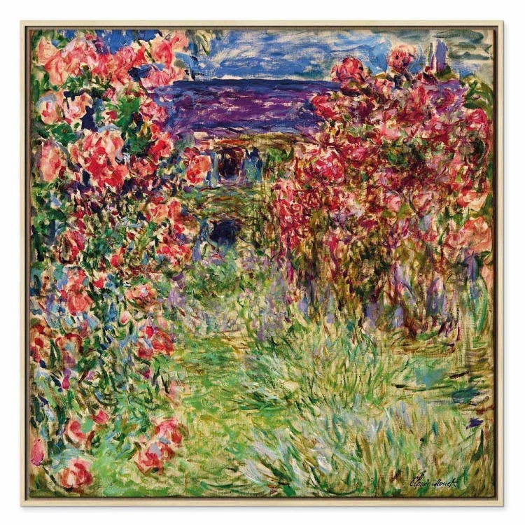 Obraz - Claude Monet – Dom wśród róż