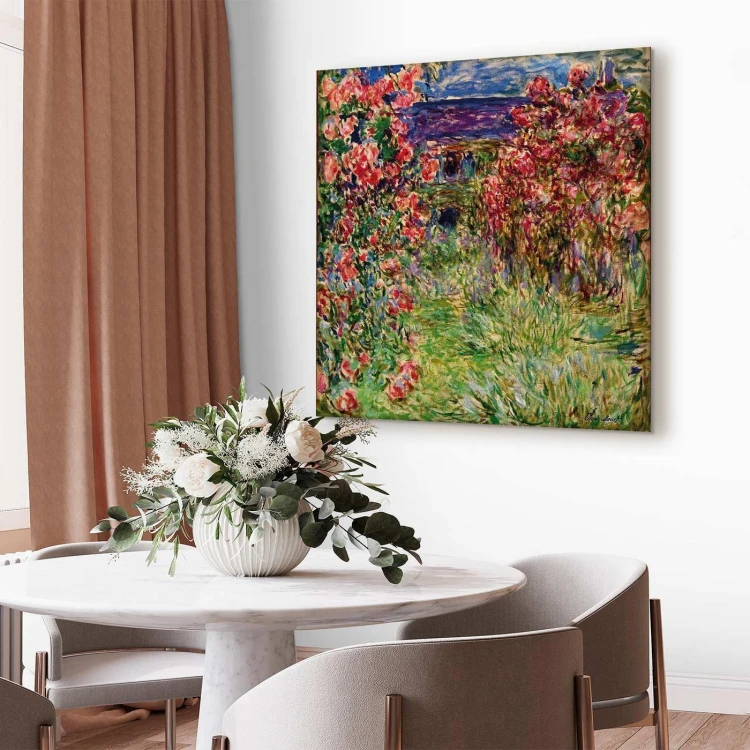 Obraz - Claude Monet – Dom wśród róż