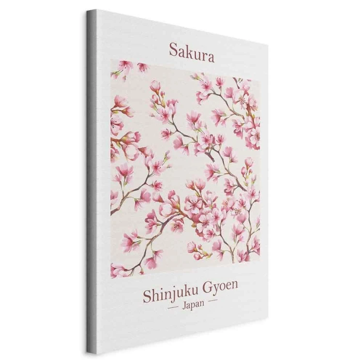 Obraz - Sakura (1-częściowy) pionowy
