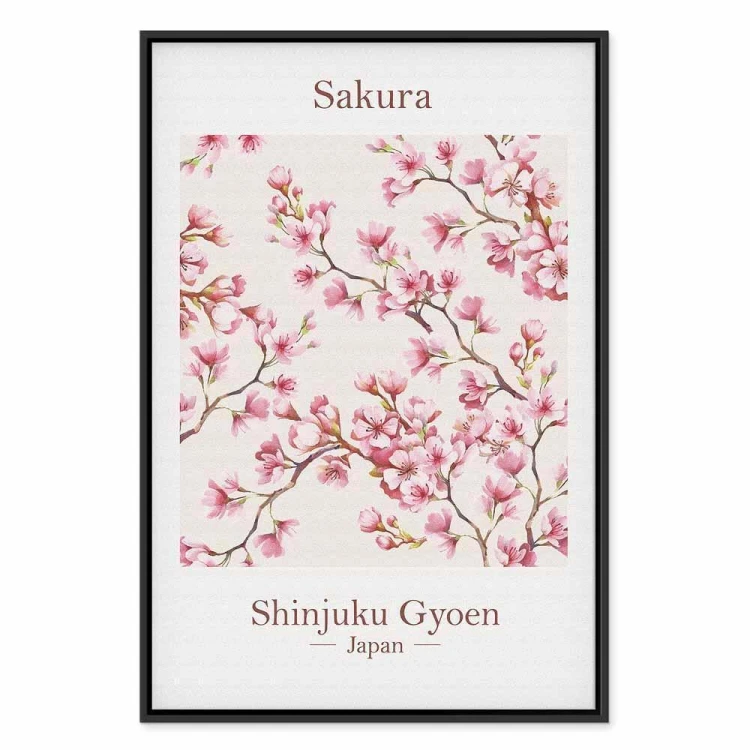 Obraz - Sakura (1-częściowy) pionowy