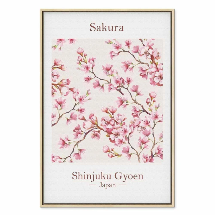 Obraz - Sakura (1-częściowy) pionowy