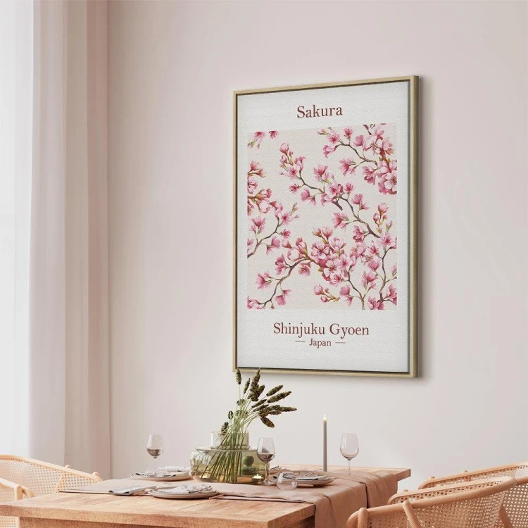 Obraz - Sakura (1-częściowy) pionowy