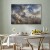 Obraz - Złote refleksy na obłokach chmur zapowiadających zmierzch