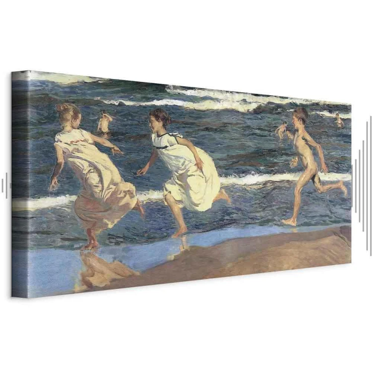 Obraz - Joaquín Sorolla y Bastida – Bieg wzdłuż plaży