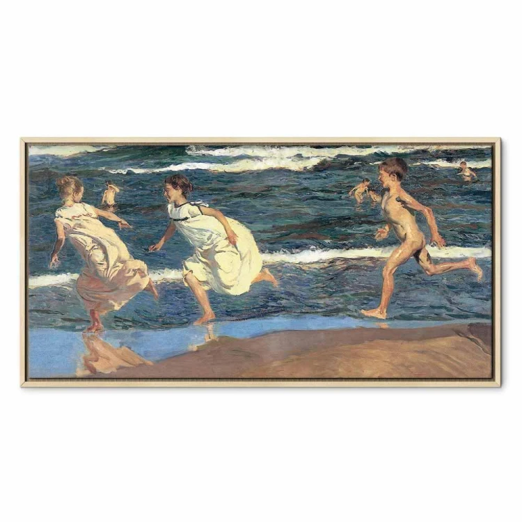 Obraz - Joaquín Sorolla y Bastida – Bieg wzdłuż plaży