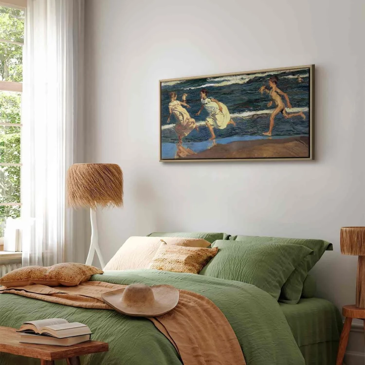 Obraz - Joaquín Sorolla y Bastida – Bieg wzdłuż plaży