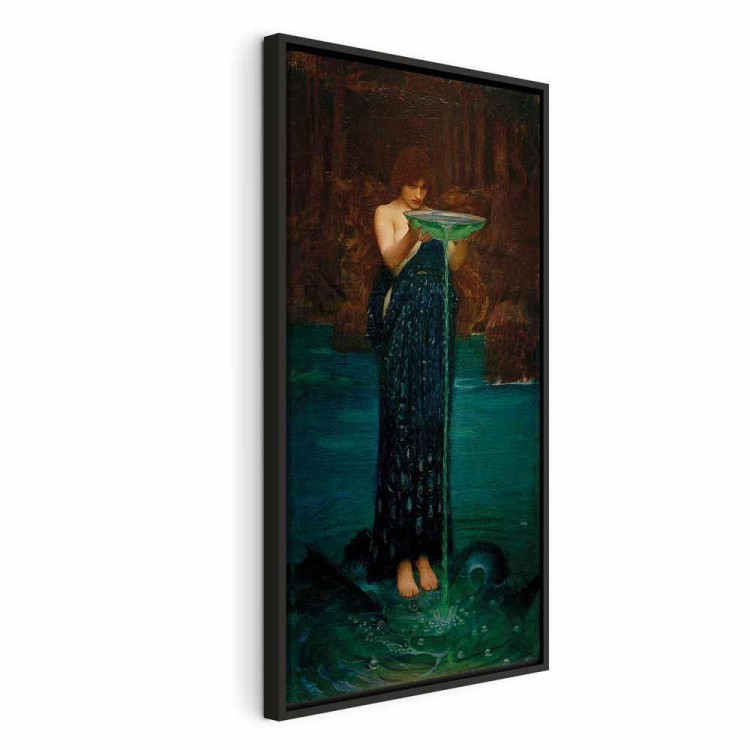 Obraz - John William Waterhouse – Zazdrosna Kirke