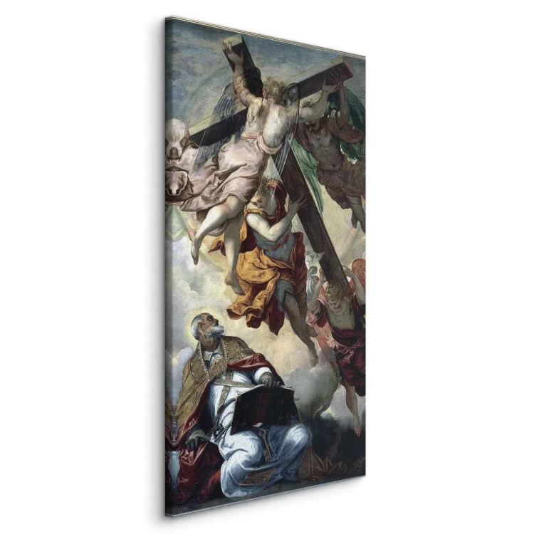 Obraz - Tintoretto – Objawienie Krzyża św Piotrowiowi