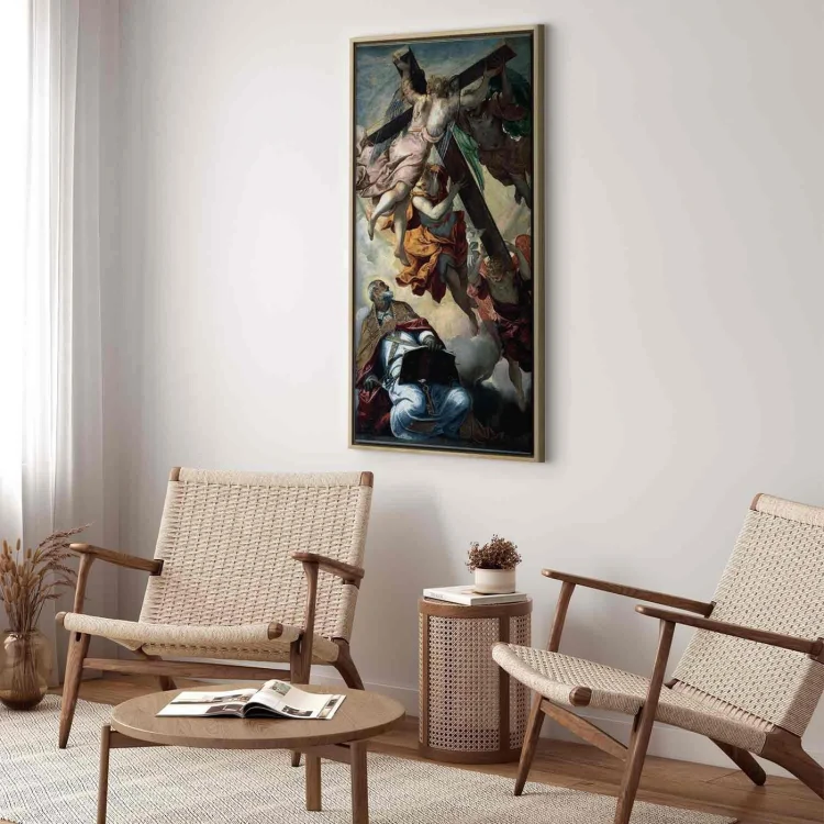Obraz - Tintoretto – Objawienie Krzyża św Piotrowiowi
