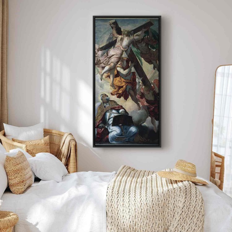 Obraz - Tintoretto – Objawienie Krzyża św Piotrowiowi