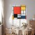 Obraz - Piet Mondrian – Kompozycja z czerwonym, żółtym, niebieskim i czarnym
