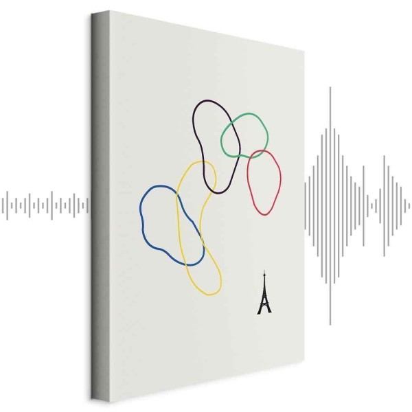 Obraz - Kolorowe koła- grafika cyfrowa - minimalizm