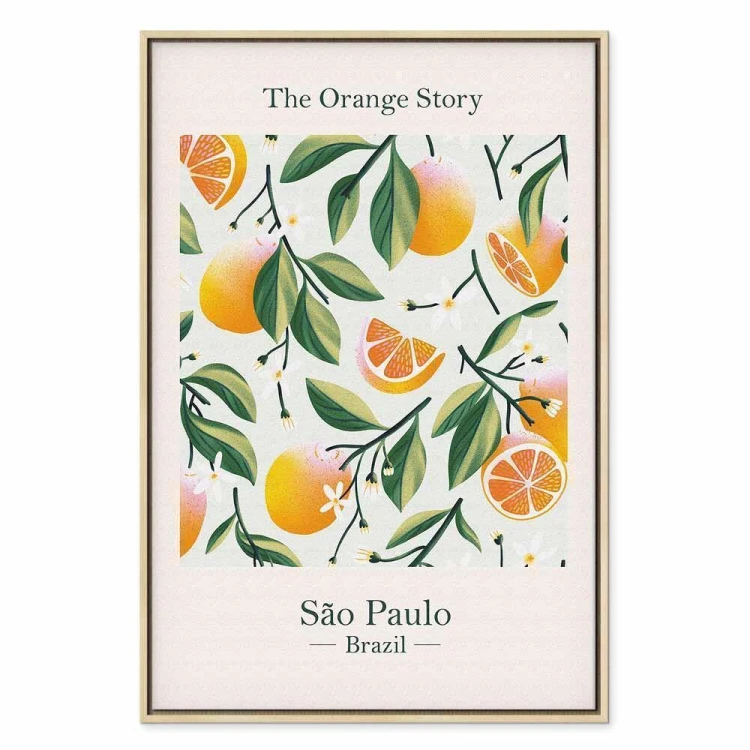Obraz - The Orange Story (1-częściowy) pionowy
