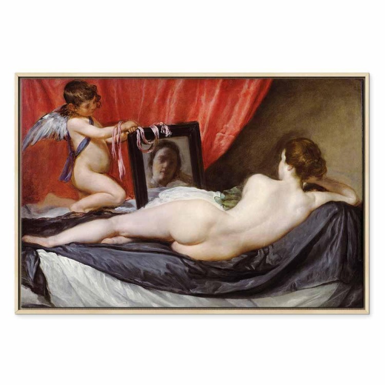 Obraz - Diego Velázquez – Wenus z lustrem (Toaleta Wenus)