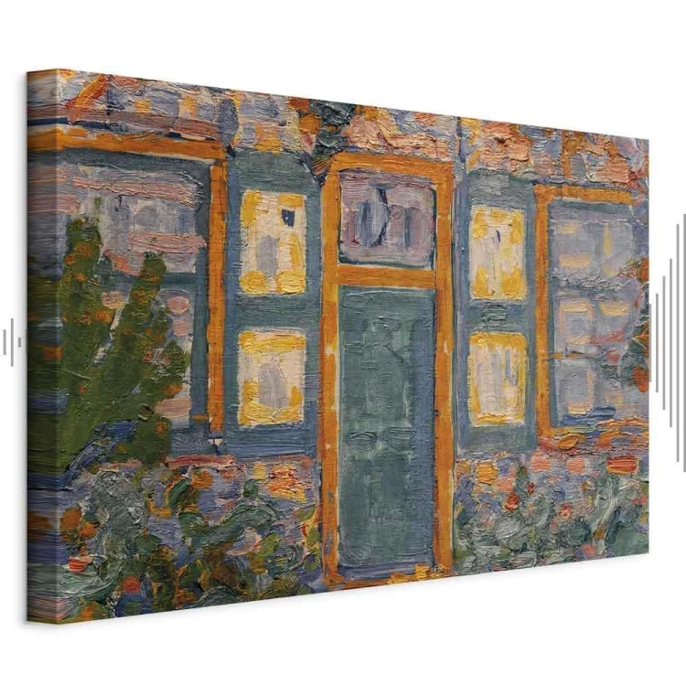 Obraz - Piet Mondrian – Dom w słońcu