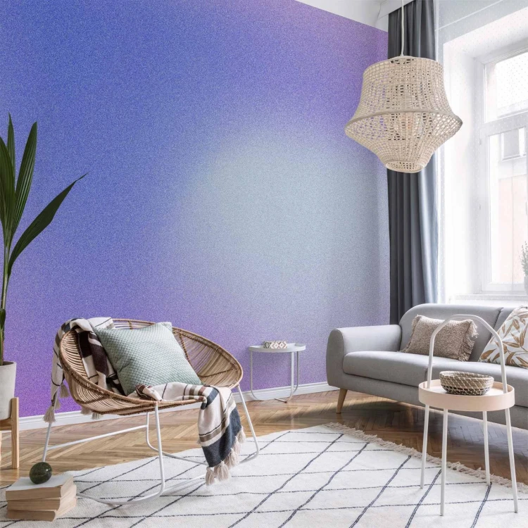 Fototapeta - Wrzosowa mgła - delikatny gradient składający się z wielu odcieni fioletu