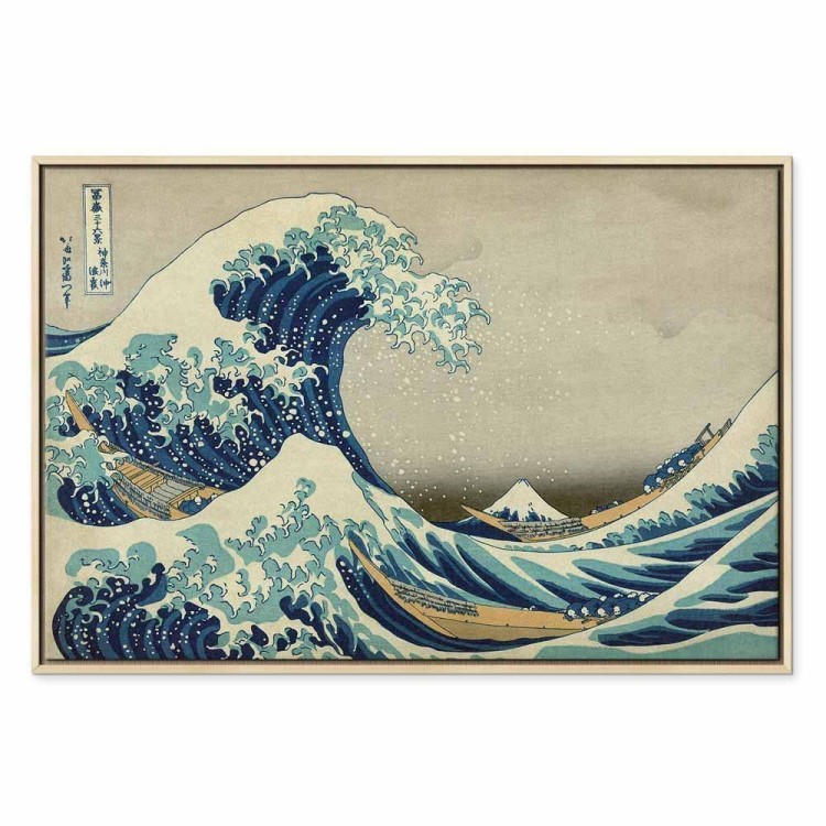 Obraz - Hokusai Katsushika – Wielka fala w Kanagawie