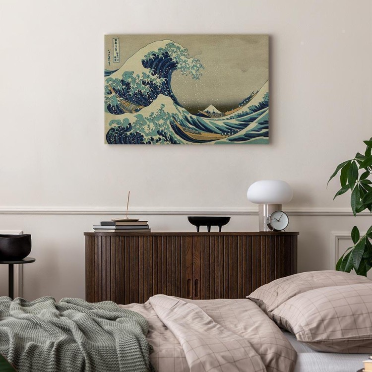 Obraz - Hokusai Katsushika – Wielka fala w Kanagawie